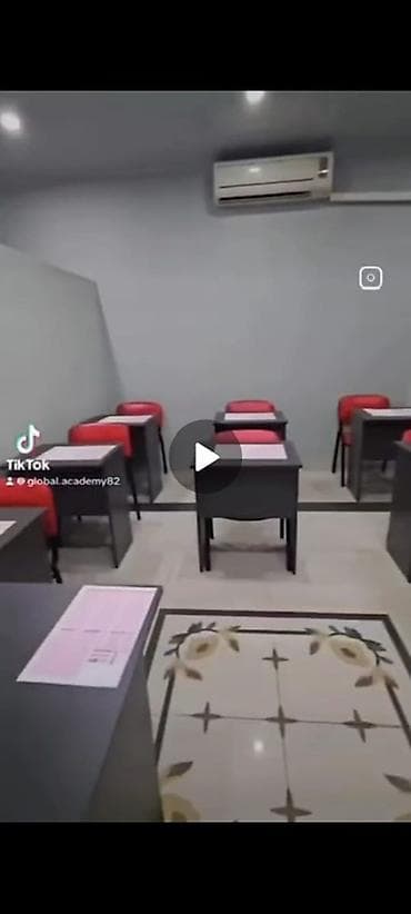 yerden saat: Tədris və toplantı otaqları üçün ideal olan dəst: qara metal karkaslı — 1