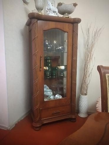 embawood metbex mebeli: Şüşəli dolab vitrini — 1