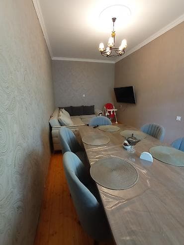qara qarayev m: 3 otaqlı, 84 kv. m, Yeni təmirli — 6