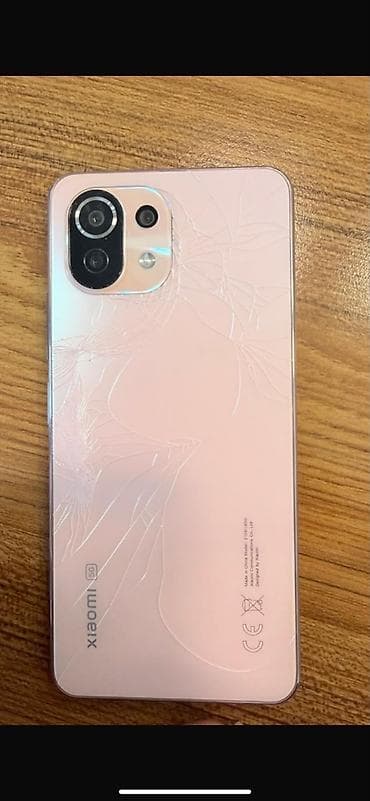 redmi pad 5: Xiaomi Mi 11 Lite, rəng - Çəhrayı, 
 Qırıq — 1