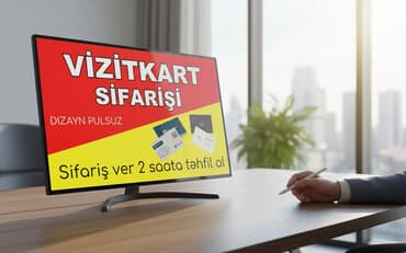 3d çap: Tecili vizitkart lazimdir? elaqe saxla — 2