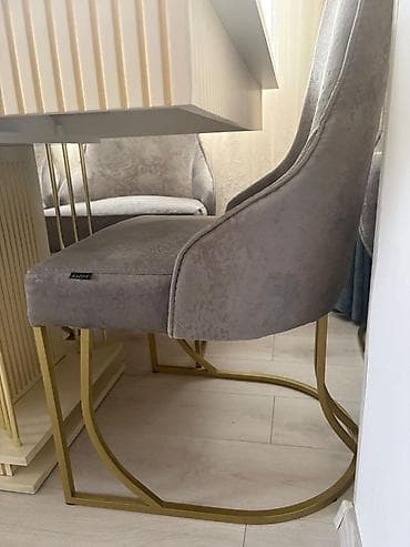 iso stul: Нераскладной, Прямоугольный стол, 6 стульев — 2