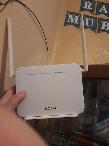 yeni modem: Nokia iki antenalı Wi‑Fi router - Güclü iki xarici antenna – daha — 1