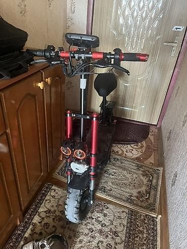 Güclü elektrikli skuter - İkili ön amortizatorlu, qalın ofroud — 1