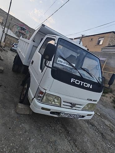 byd ilkin odenis: Foton Forland yük maşını – bortlu/kipr tipli - Marka/model: FOTON — 5