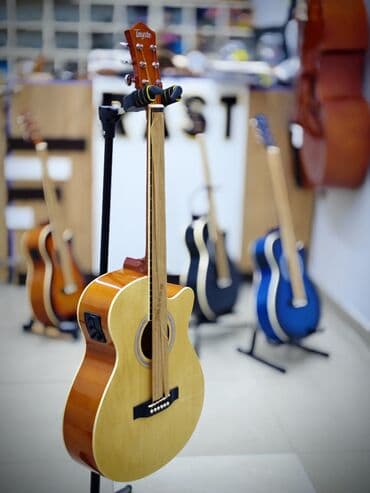 gitara cantasi: Akustik elektro gitara " Tayste T-401+17A EQ Natural" Ekvalazerli — 1