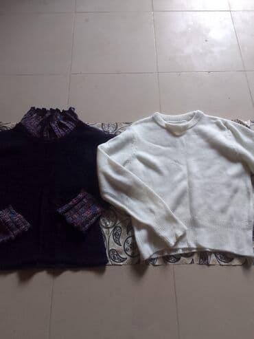 qadın cemperləri: Sviterlər don və ətək — 8