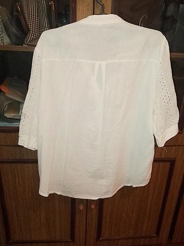 Другая женская одежда: Ağ rəngli qadın köynəyi/bluz - Brend: OXXO (etiketdə) - Parça: yüngül — 3