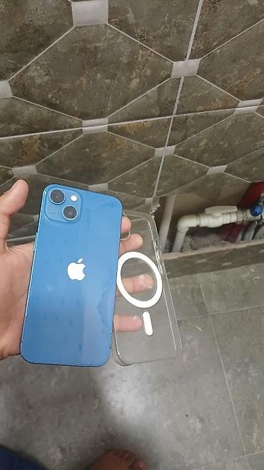 iphine 8 plus: IPhone 13, 128 GB, Mavi, Face ID — 2