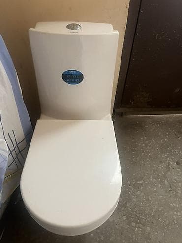 unutaz: Süni markalı kombo unitaz (baklı), üst qapaqlı. - Material: sanitar — 4