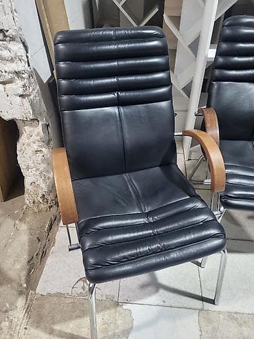 Ofis mebeli: İşlənmiş, Təkərsiz, Qolları tənzimlənmir, Süni dəri — 5