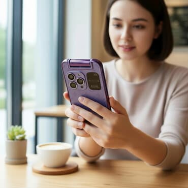 samsung flip 5 qiymeti: Gionee Flip 14 Pro qapaqlı mobil telefon - Rəng: bənövşəyi, naxışlı — 5