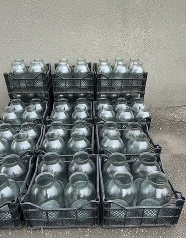 🫙 3 LİTRLİK ŞÜŞƏ BANKALAR – EVDƏN SATIŞ 🫙say coxdur 1 ədədi 0,40 azn lalafo.az -da 🫙 3 LİTRLİK ŞÜŞƏ BANKALAR – EVDƏN SATIŞ 🫙say coxdur 1 ədədi 0,40 azn