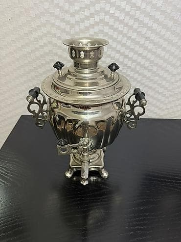 Elektrik samovar - Klassik dizaynlı, metal korpuslu elektrik samovarı