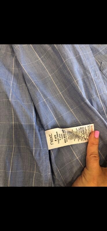 Köynəklər: Rubashkalar next firmasinin 3-4 yasha ideal veziyyetde — 2