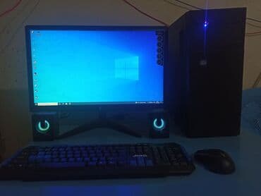 mini kompüterlər: KOMPÜTER DƏSTİ (sistem bloku, monitor, wireless klaviatura+mouse və — 1