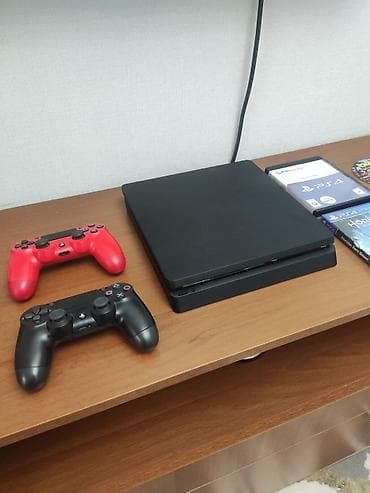 iphone 6 128: Ps4 slim 500gb 2 pult biri original biri sonradan alinma, 5 eded oyun — 3