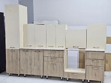 Mətbəx mebeli satılır 290₼. Ölçü 3m. Ünvan Binəqədi. Fatimə99