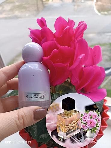 qiz sumkalari: Qadın ətirləri – 50 ml “Deluxs” flakonlar Məhsul: - 50 ml həcimli — 1