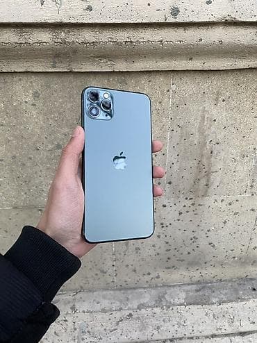 IPhone 11 Pro Max, 64 GB, Matte Midnight Green, Zəmanət, Simsiz şarj, Face ID lalafo.az -da IPhone 11 Pro Max, 64 GB, Matte Midnight Green, Zəmanət, Simsiz şarj, Face ID