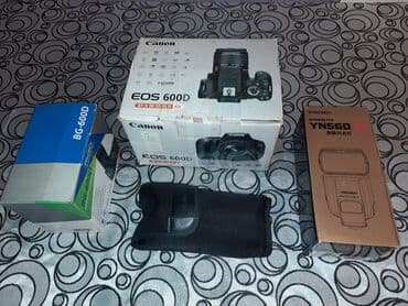 printer canon: Fotoaparat Canon EOS 600D, (Qutusu, sənədi və istifadə kitabçası ilə) — 1