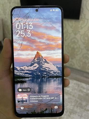 poco x3 nfs: Redmi Note 12, 128 GB, rəng - Qara, Barmaq izi — 2