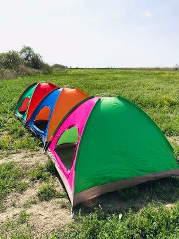 çadır kamp: Cadir palatka (yeni) 🔺qapi ve penceresinde agcaqanad setkasi var — 2