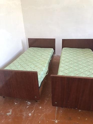 Təknəfərlik çarpayı, Matras ilə, Siyirməsiz