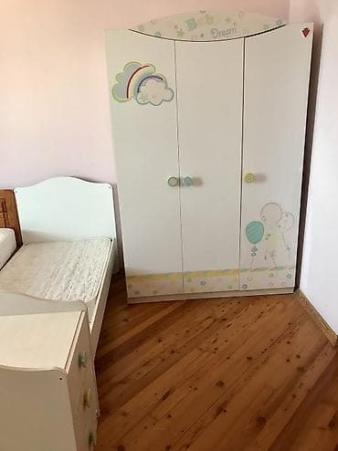 islenmis matras: Oğlan və qız üçün, İşlənmiş, Çarpayı, Matras ilə — 1