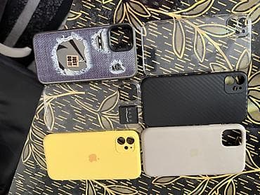 Məhsul: iPhone 11 üçün müxtəlif telefon örtükləri dəsti Komplektdə — 3