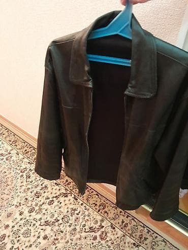 geyim kisi: Kurtka, Dəri, Payız, M — 5