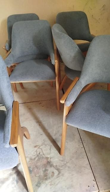 uşağ stolu: 💫RR 0554994424 6 eded stul ela veziyyetde birlikde 100 azn Unvan — 1