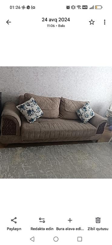 Divan, İşlənmiş, Açılan, Bazalı