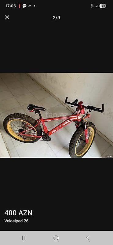 velosiped 24 ucuz: 26 liq az istifade olunub axrinci sari disqinin uzerine baxanda — 2