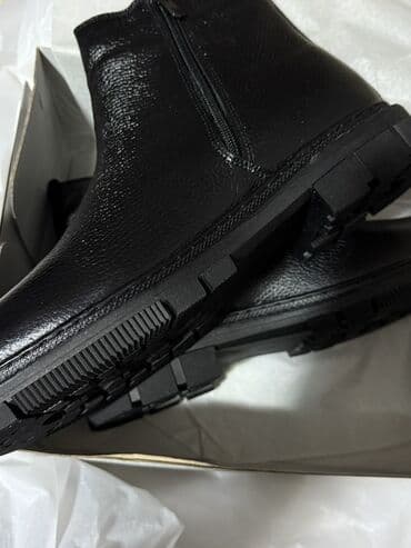 yarı botinkalar: Təmiz dəri kişi üçün çəkmələr(botinka), öz qiymətindən qat-qat ucuz — 2