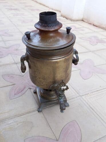 купить бу самовар на дровах: Продаётся старинный Российский Тульский самовар 1870 года, с — 1