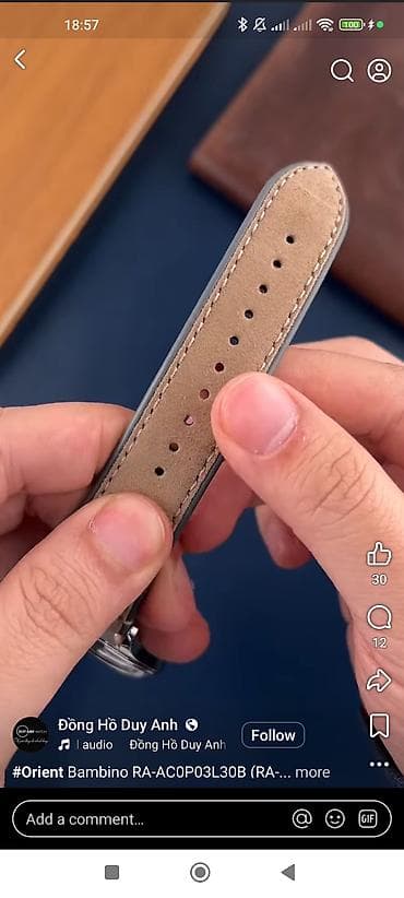 anti pas: Qol saatı, Orient, rəng - Bej — 5