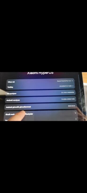 Аксессуары для ПК: Б/у Xiaomi Pad 6S Pro, 12,4", 512 ГБ, Платная доставка — 10