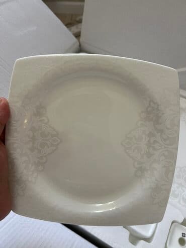 qabyuyan: Nahar dəsti, rəng - Ağ, Farfor, 12 nəfərlik, Türkiyə — 3