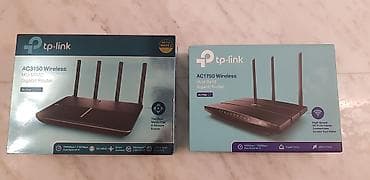 Модемы и сетевое оборудование: Tplınk AC1750 ve AC3150 Router Tplink AC1750 Router - Tezedir - 120 — 1