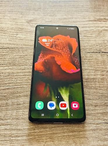 Samsung Galaxy A52, 128 GB, rəng - Ağ, Barmaq izi, İki sim kartlı, Face ID