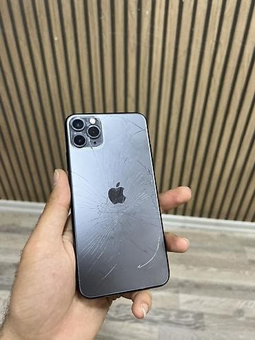 ipad air m3: IPhone 11 Pro Max, 256 GB, Space Gray, Qırıq — 4