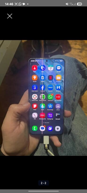 5g modem: Samsung Galaxy S21 5G, 128 GB, rəng - Qara, Sensor, Barmaq izi, Simsiz şarj — 1