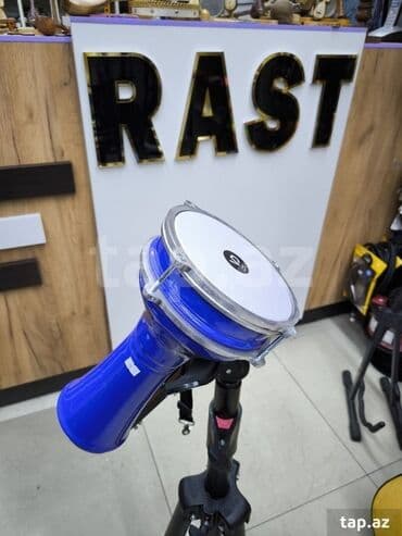 dominos sumqayit: Zərb göy rəngli orta ölçüdə Rast musiqi alətləri mağazalar şəbəkəsi 3 — 1