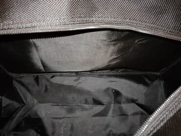 wolt cantası: Uniseks istifadə üçün nəzərdə tutulmuş qara rəngli idman çantası — 5