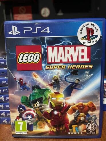марвел: PS4 üçün Lego Marvel Super Heroes oyunu. Bu oyun, Marvel kainatının — 1