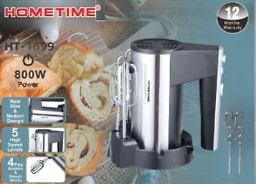 Mikser HOMETİME HT-1699 Xüsusiyyətlər Brend: HOMETIME Mikserin növü