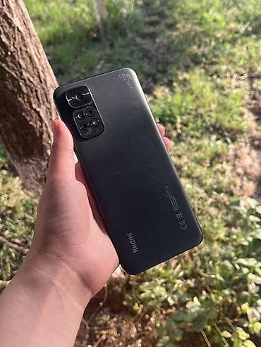 printer telefon: Redmi 128 GB, rəng - Qara, Barmaq izi — 4