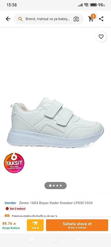 şanel krosovkalar: Ölçü: 38, rəng - Ağ, Yeni — 4