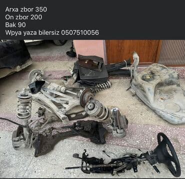 оригинальный каталог запчастей бмв: Mashin hissələri komplekti - Arxa asqı və körpü komplekti (disk — 1